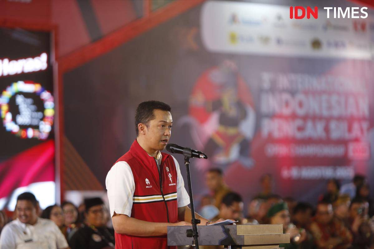 Kejuaraan pencak silat internasional di Gedung Serbaguna Pemprov Sumut