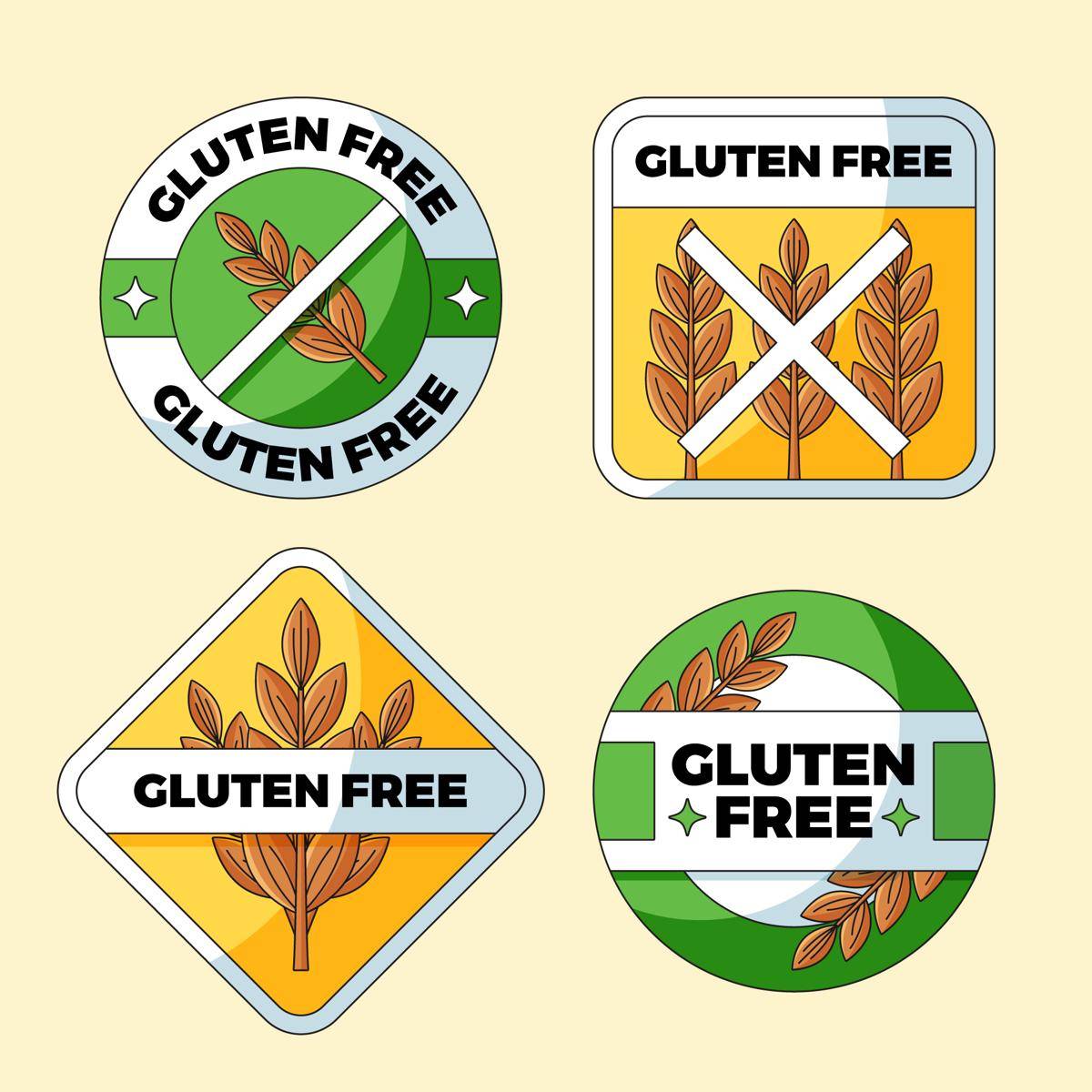 ilustrasi gluten free (freepik.com/freepik)