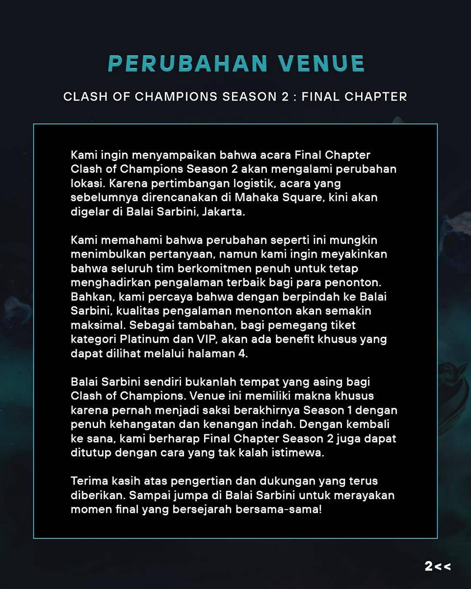 Clash of Champions Season 2