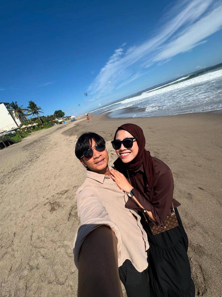 Bulan Madu Megawati Hangestri dan Suami (Instagram.com/megawatihangestrip)