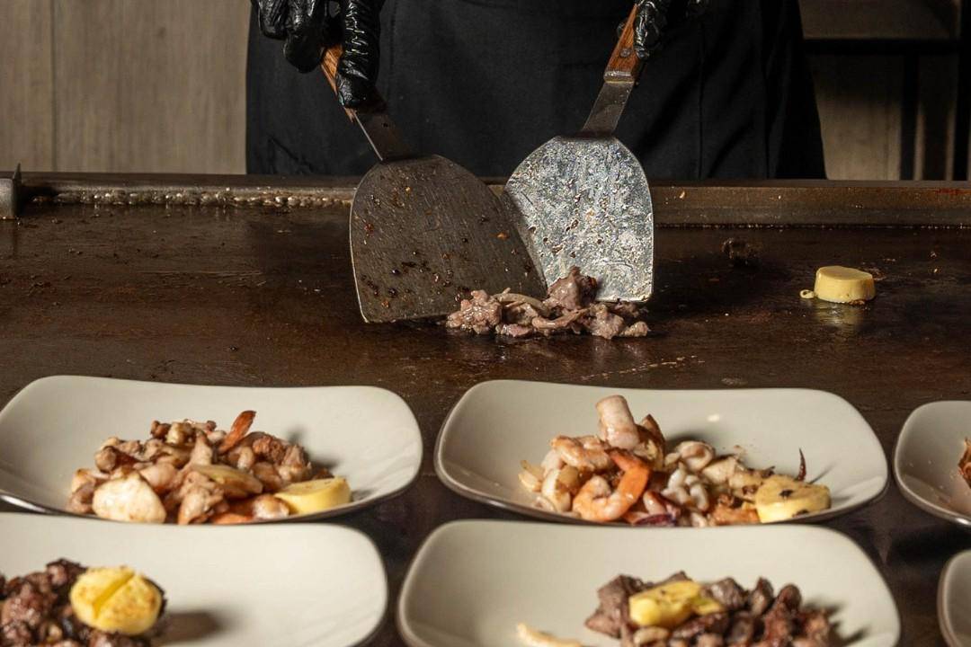 Potret menu di Koi Teppanyaki