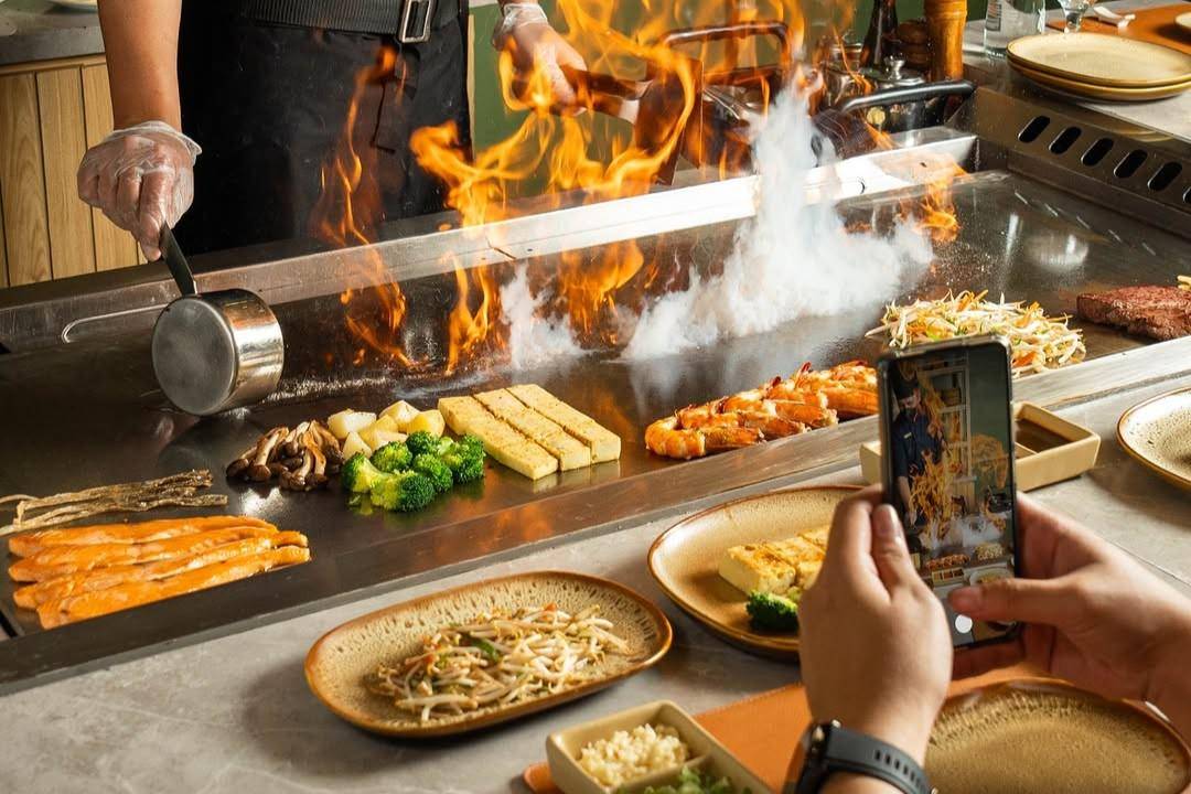 Potret menu di Maison Tatsuya Teppanyaki