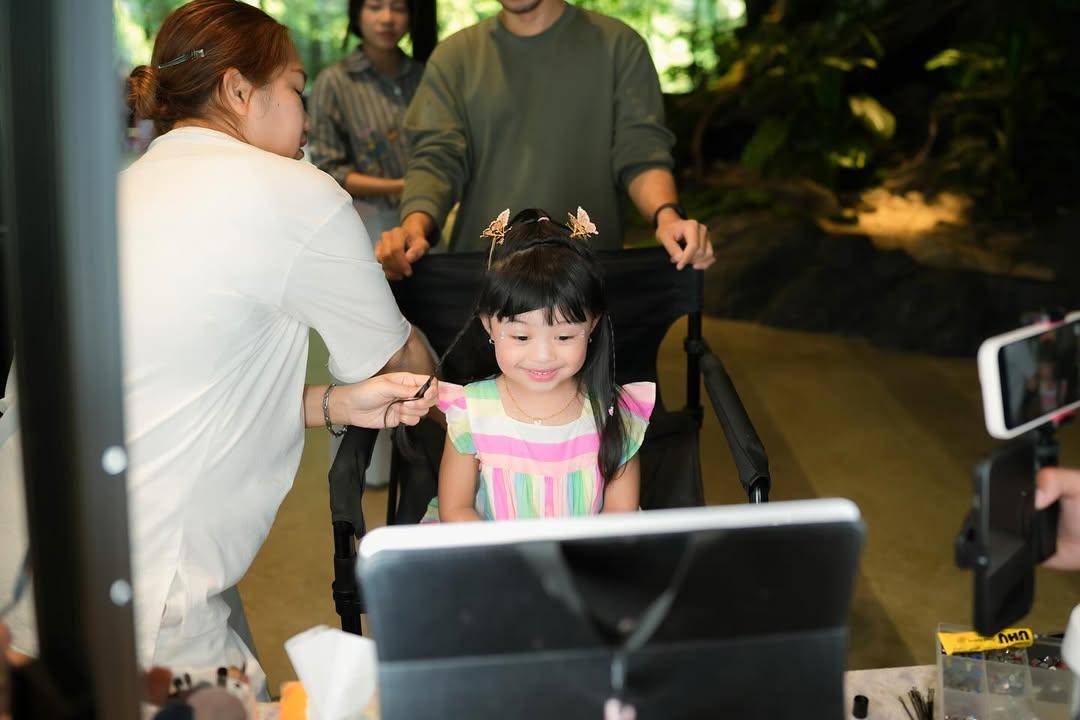 potret Ameena anak Aurel dan Atta 