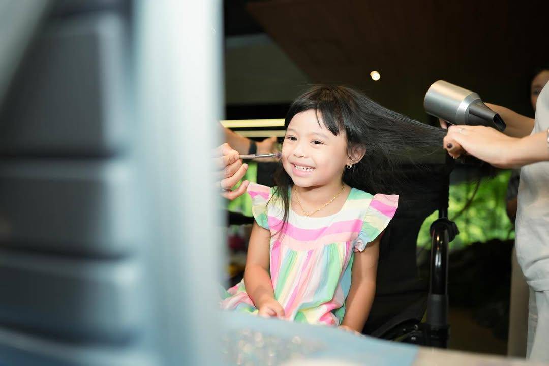 potret Ameena anak Aurel dan Atta 