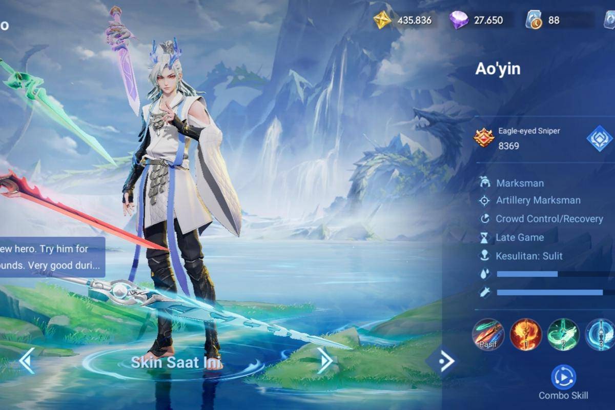 potret Ao'yin hero Marksman HOK
