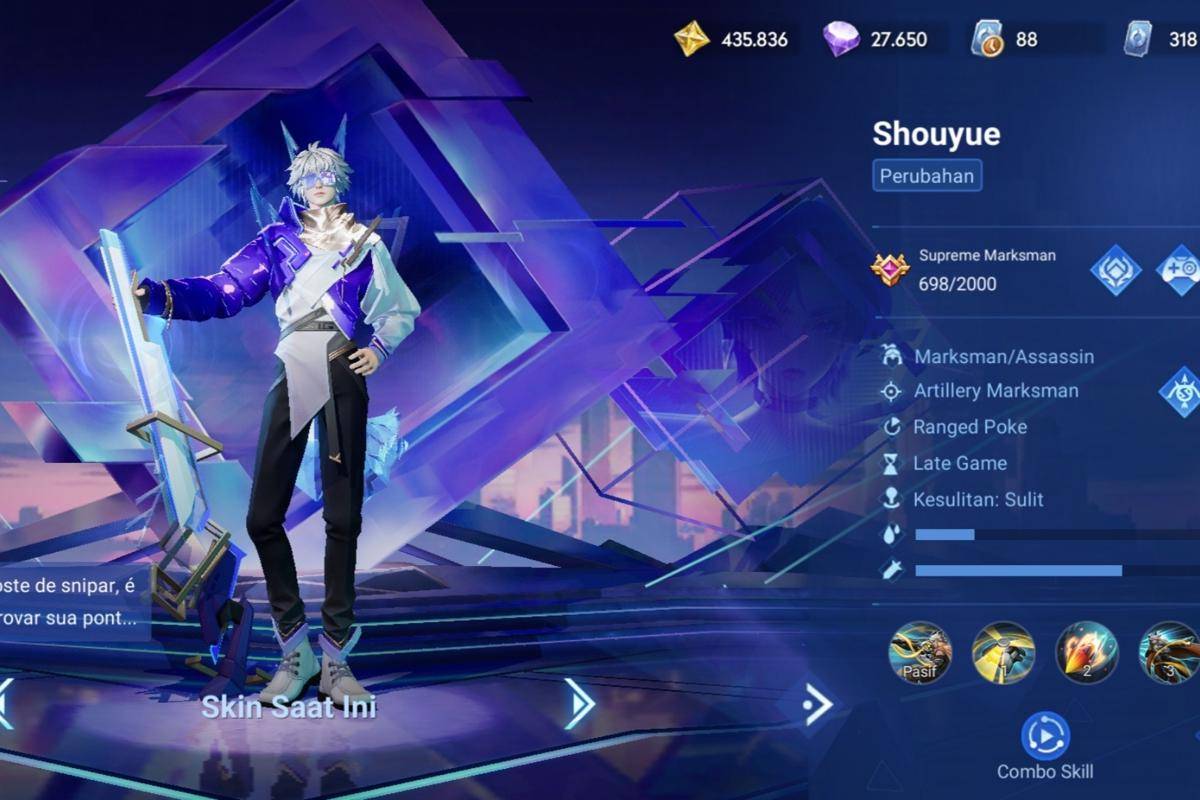 potret Shoyue hero farm lane HOK