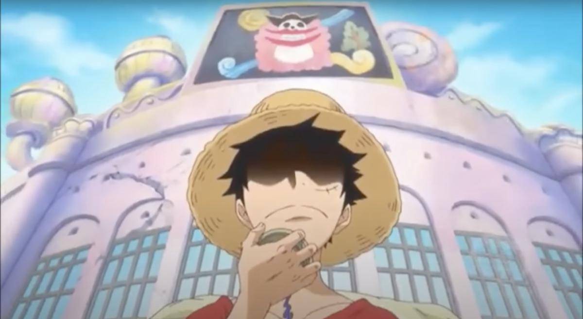 Luffy menantang Big Mom di episode 571