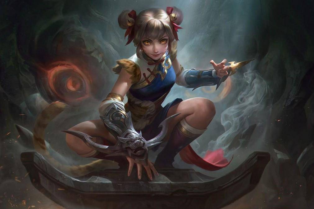 Potret tampilan hero Wanwan