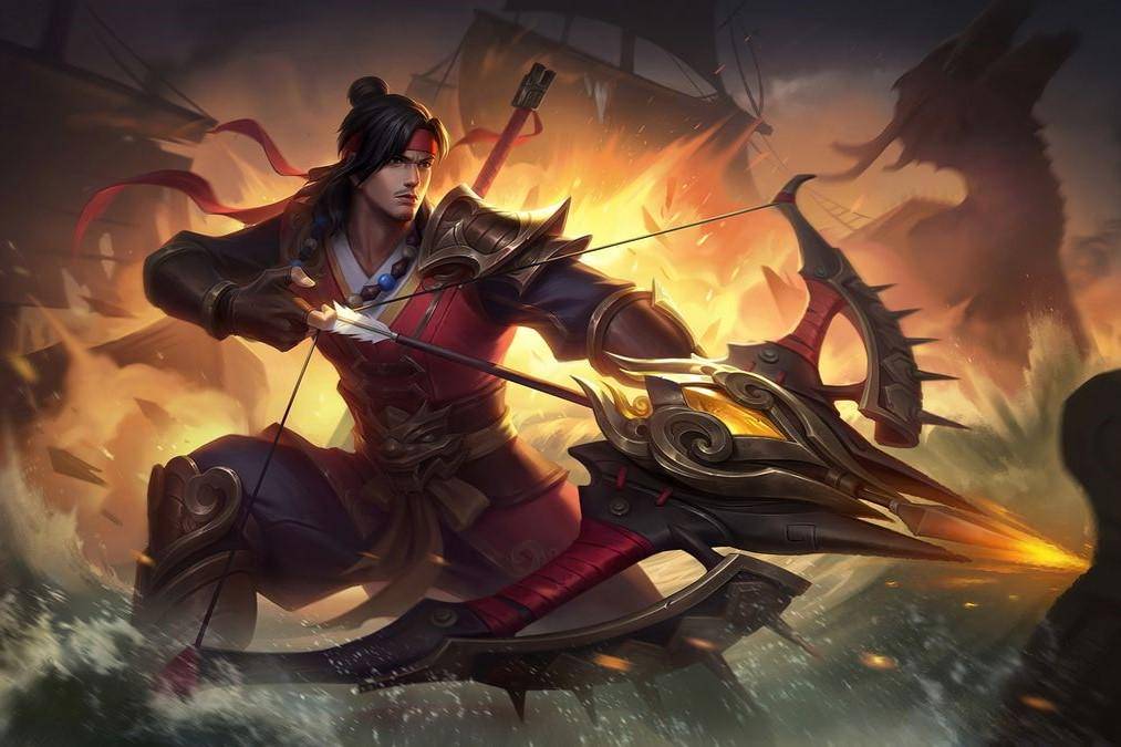 Potret hero Yi Sun-Shin