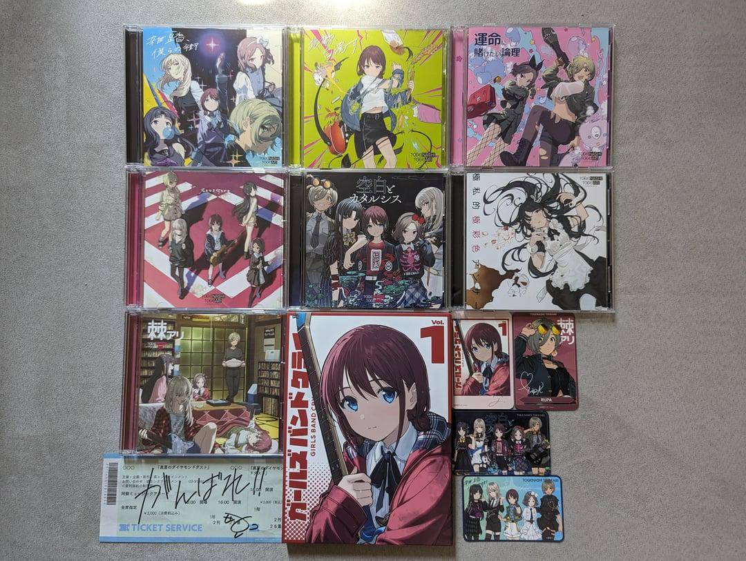 potret koleksi Girls Band Cry