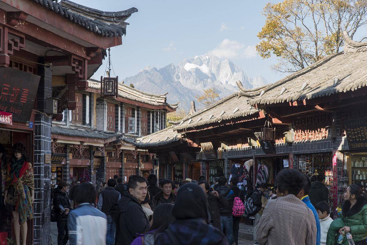 potret Old Town of Lijiang (commons.m.wikimedia.org/chensiyuan)