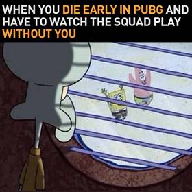 meme SpongeBob tentang skuad
