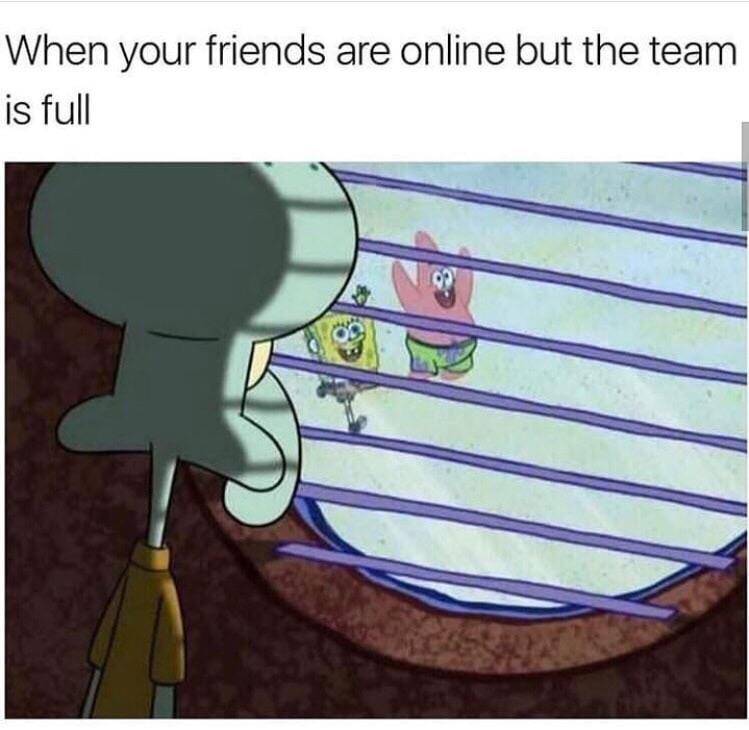 meme SpongeBob tentang skuad