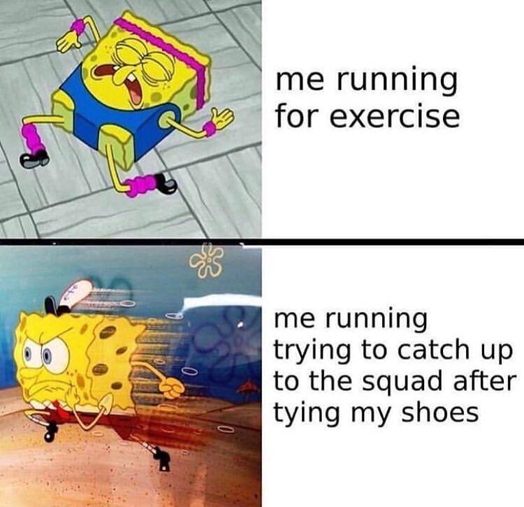 meme SpongeBob tentang skuad