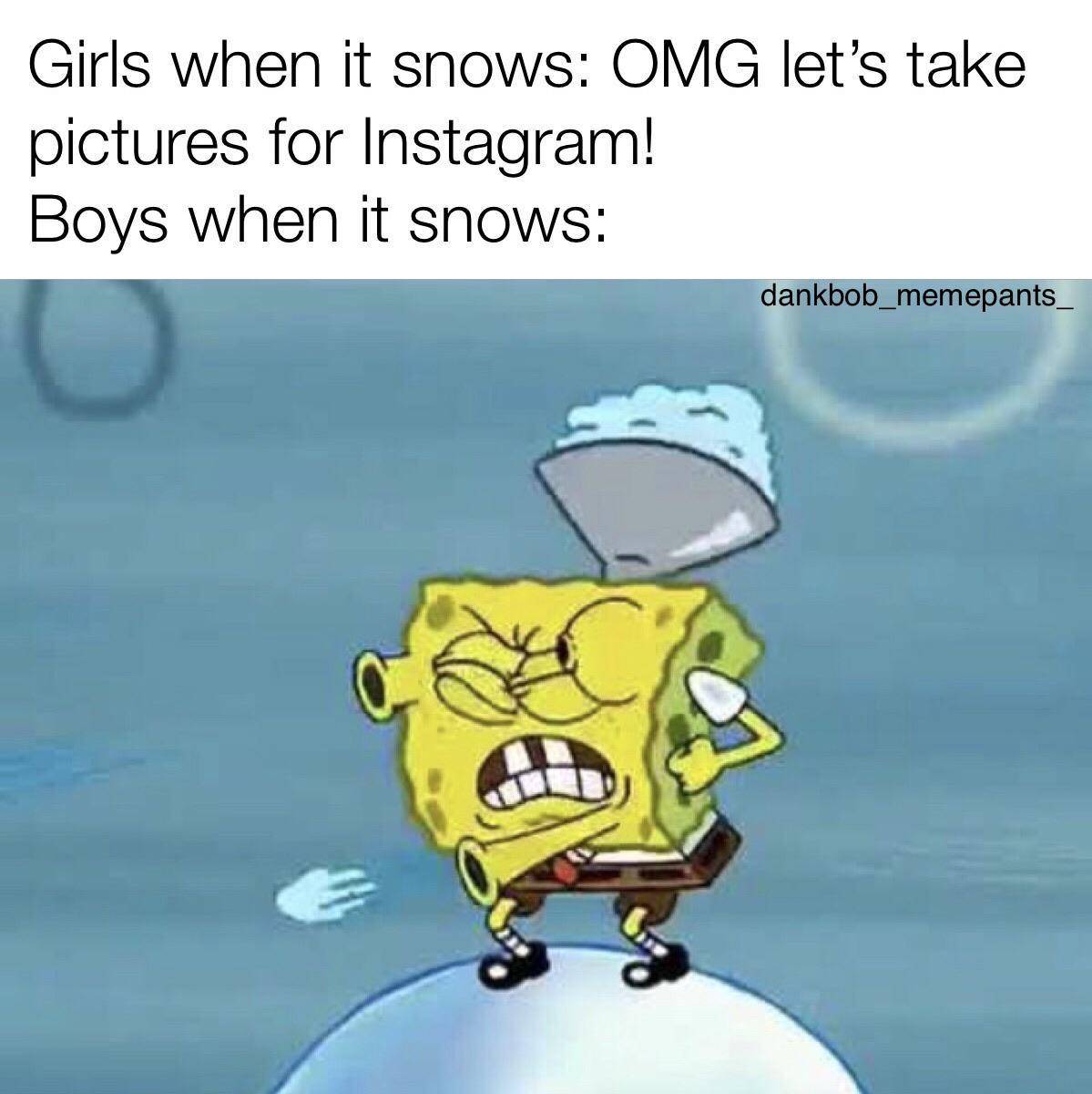 meme SpongeBob tentang skuad
