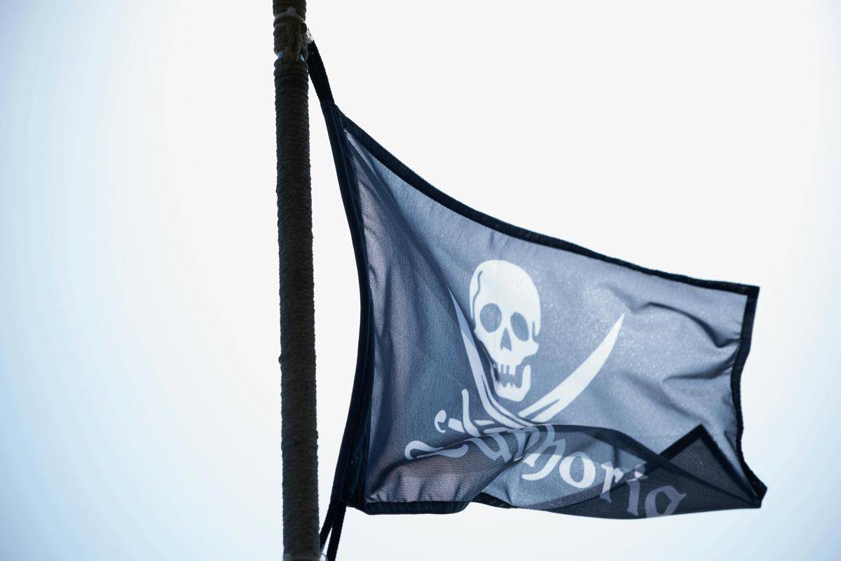 ilustrasi bendera Jolly Roger