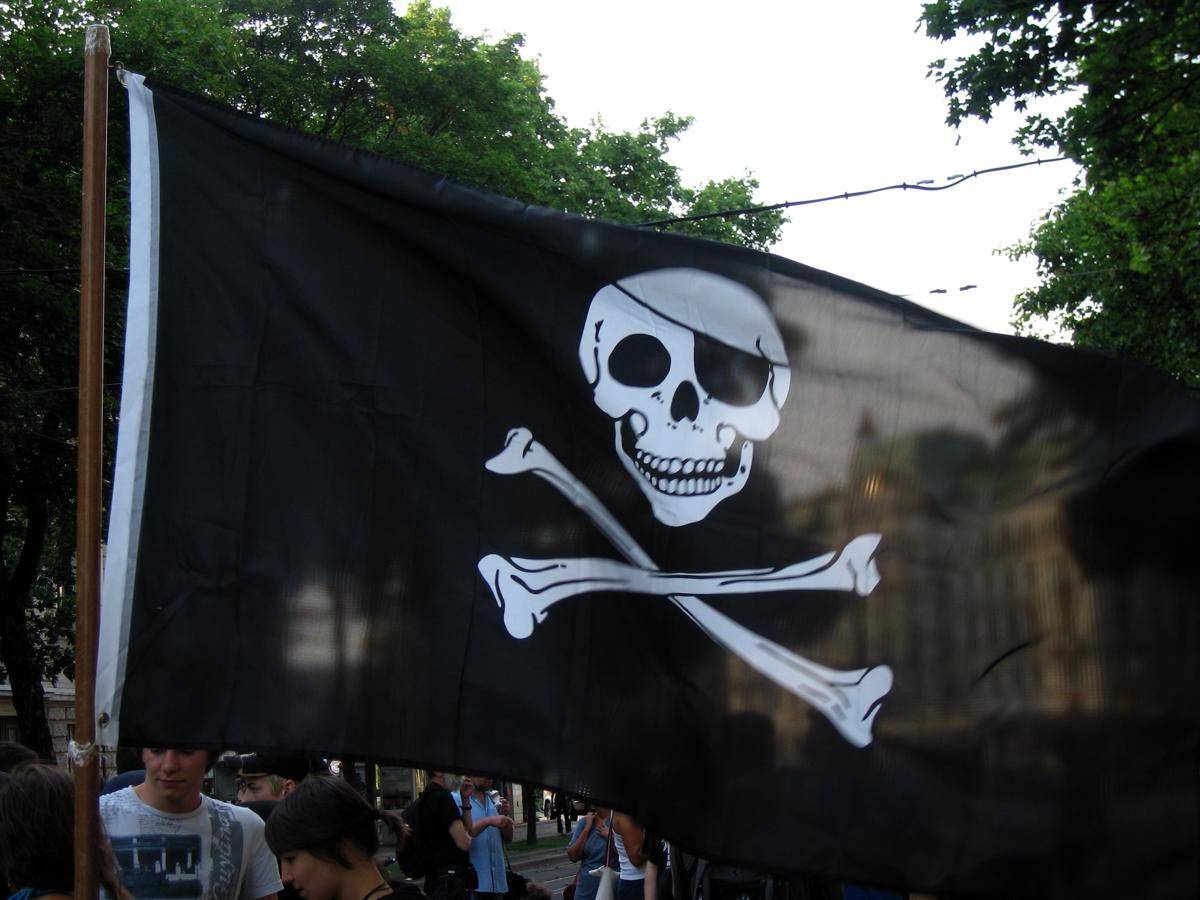ilustrasi bendera Jolly Roger
