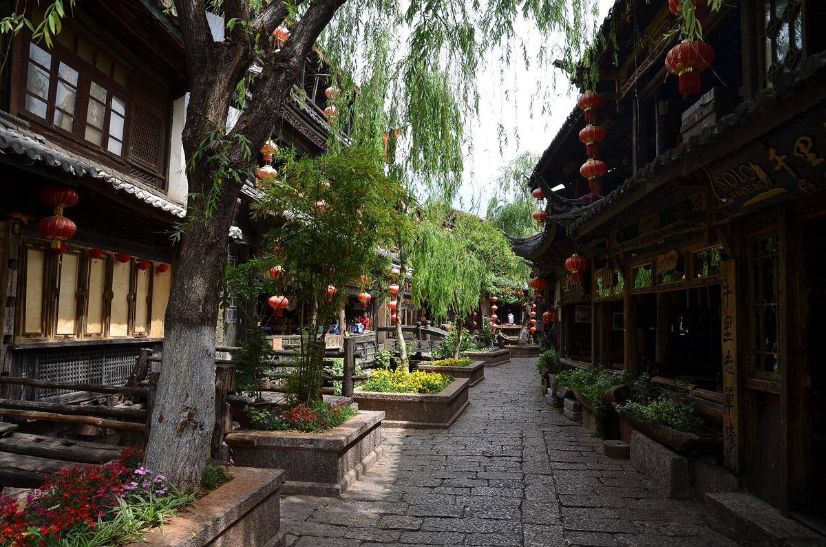potret Old Town of Lijiang (commons.m.wikimedia.org/Pavel Špindler)