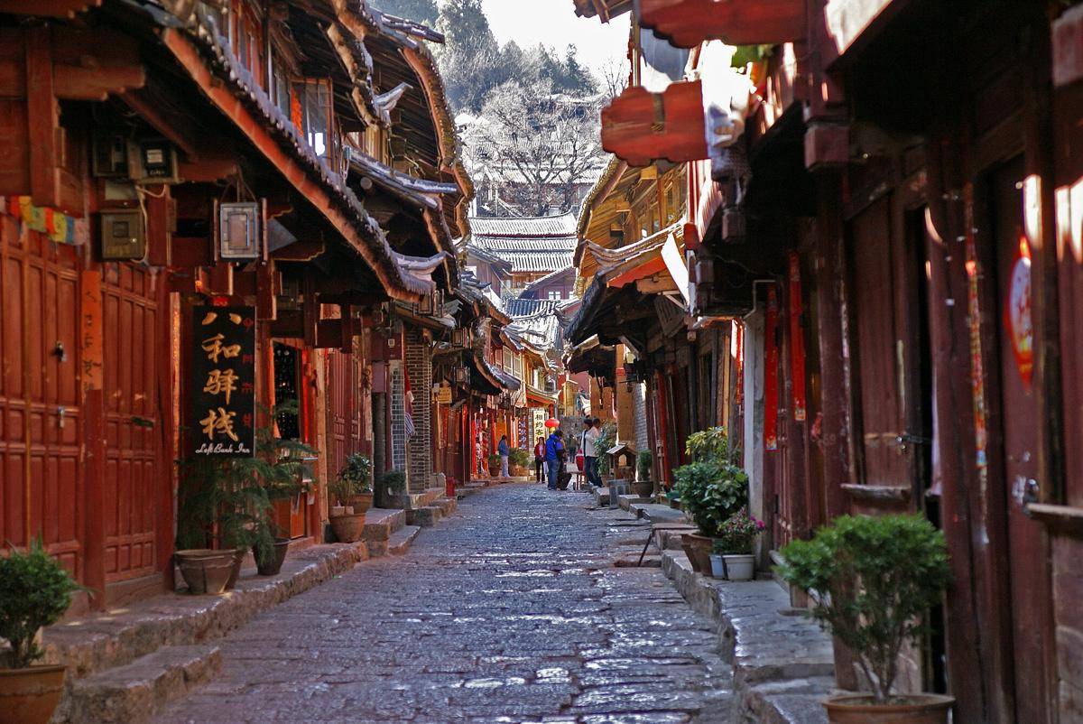 potret Old Town of Lijiang (commons.m.wikimedia.org/ChiralJon)