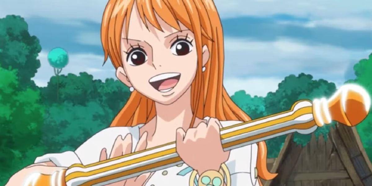 Nami dalam anime One Piece.