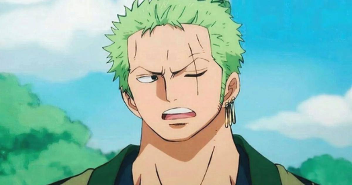 Zoro dalam anime One Piece.