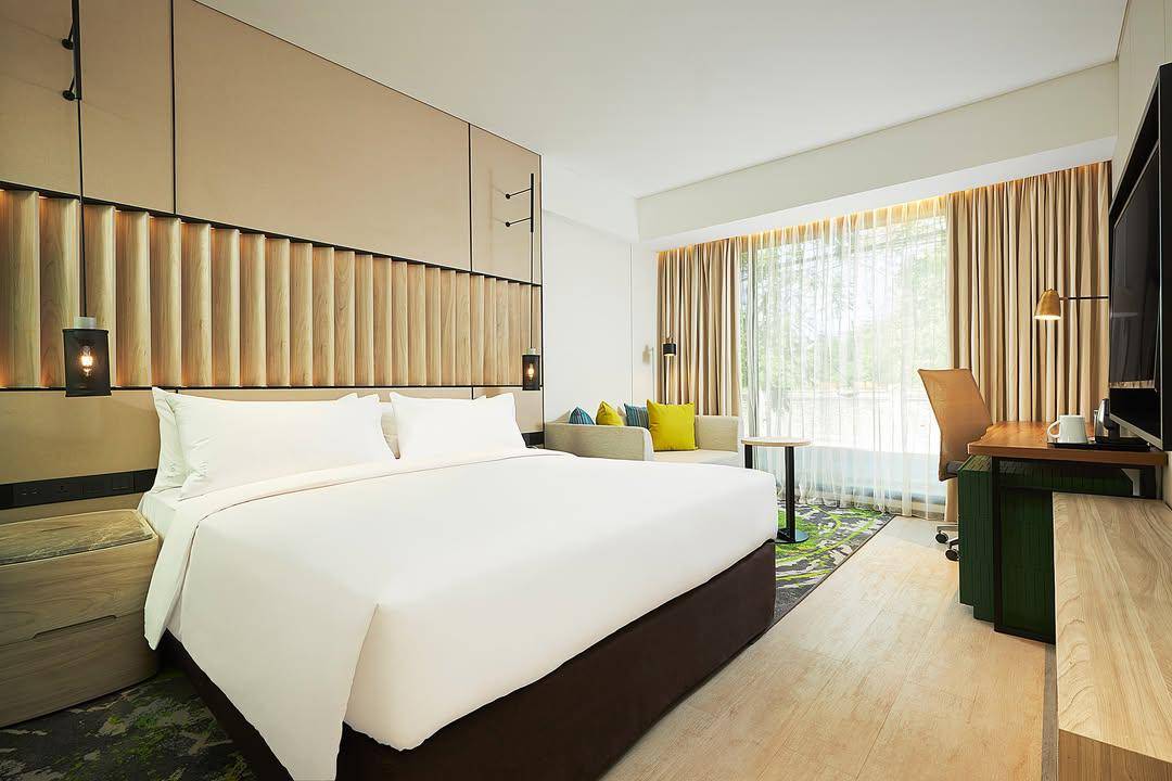 kamar di Holiday Inn Bali Sanur (instagram.com/holidayinnbalisanur)