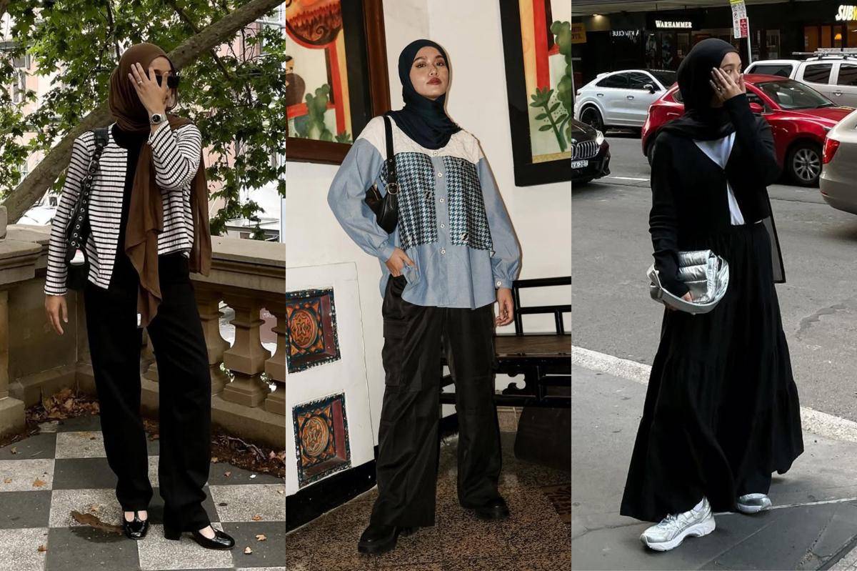 OOTD hijab ke kampus ala Ana Octarina (instagram.com/anaoctarina)