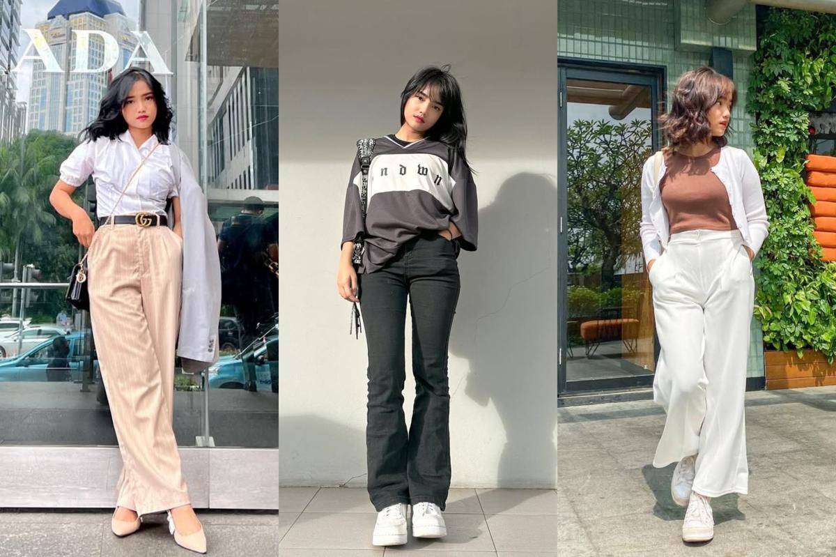 ide outfit kuliah ala Fujianti Utami (instagram.com/fuji_an) 