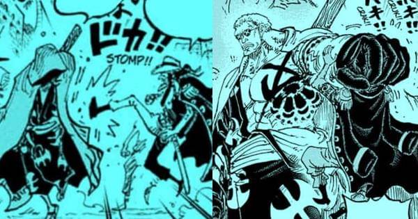 Perbandingan ukuran Silver Axe sebelum dan sesudah terekspos - One Piece