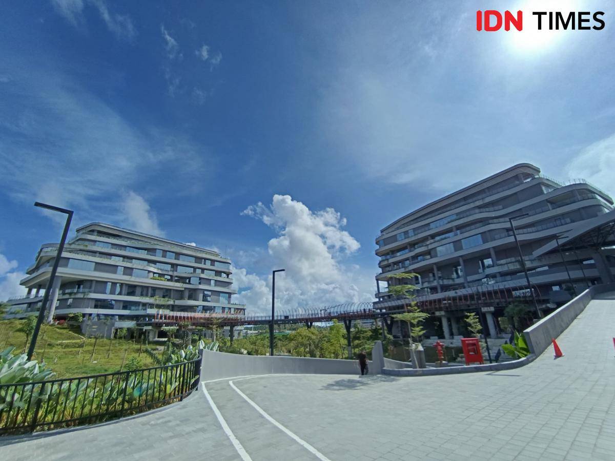 Gedung Kemenko 3 di KIPP IKN. 