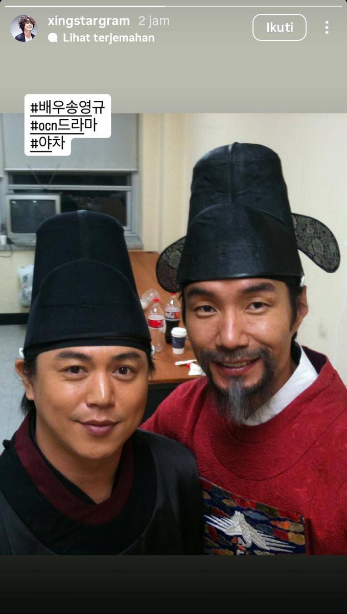 Ucapan duka cita untuk Song Young Kyu dari artis Korea