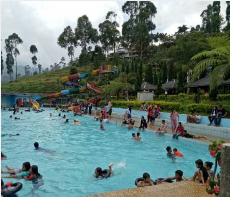 Kolam Renang AW Strawberry di Bandung