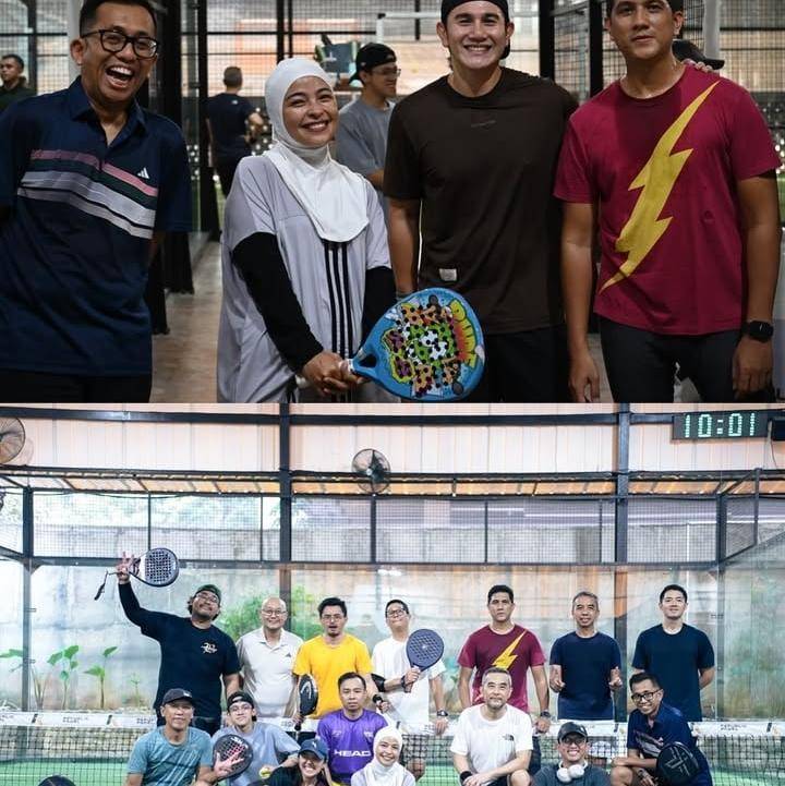 Tantri Kotak kecanduan main padel 
