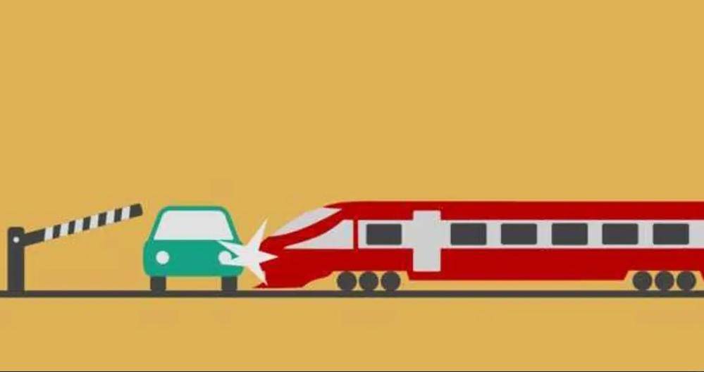 Ilustrasi kecelakaan kereta api dan mobil. (IDN Times/istimewa)