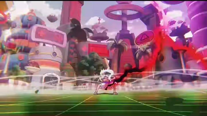 Ilustrasi Luffy Gear 5 di Egghead Island (YouTube/Netflix Anime)