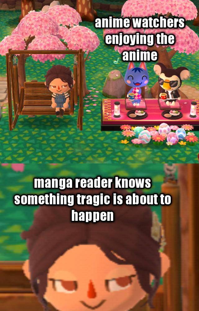 meme pembaca manga 