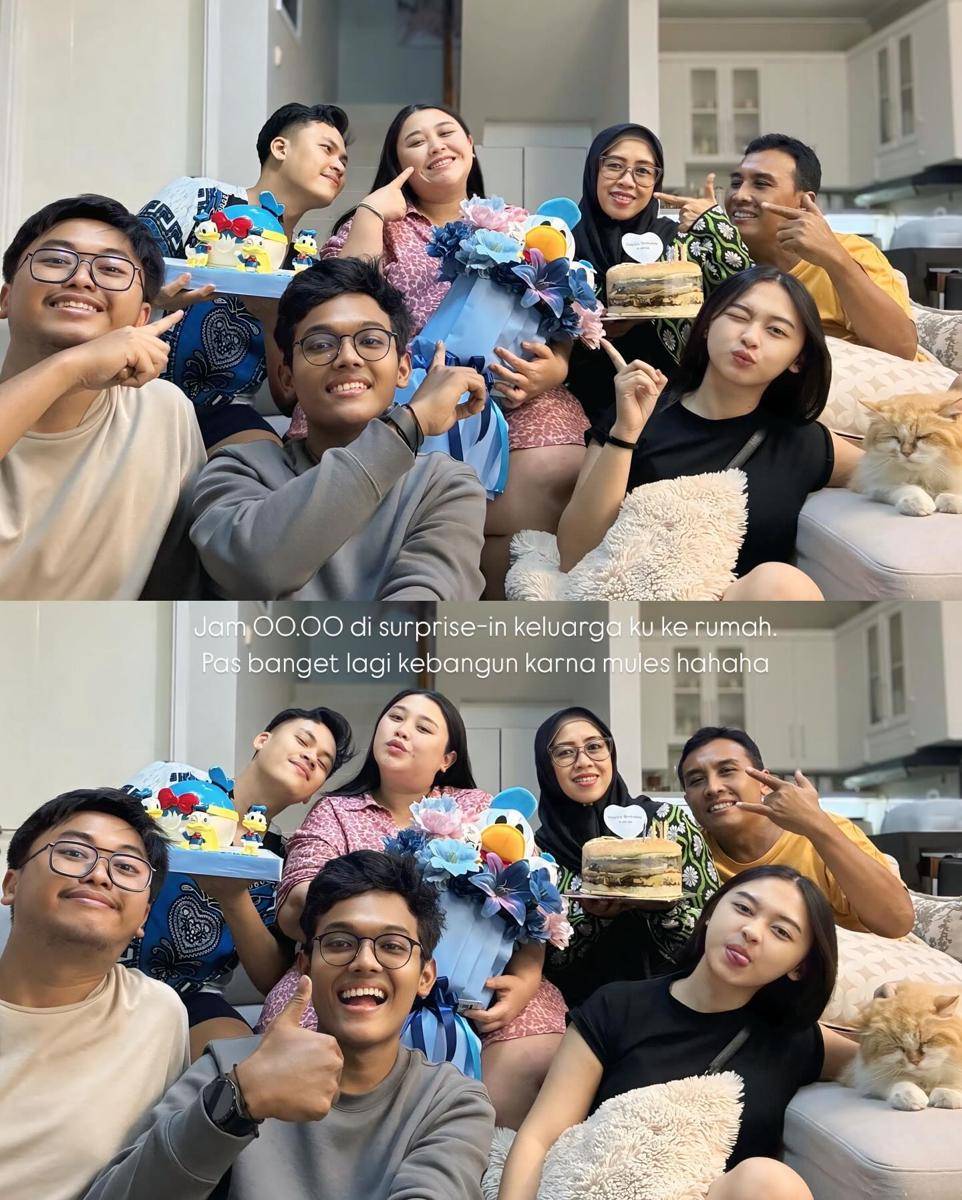 Potret Ultah ke-31 Clarissa Putri
