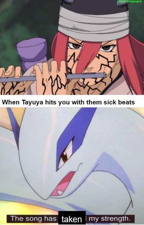 meme Tayuya dari Naruto