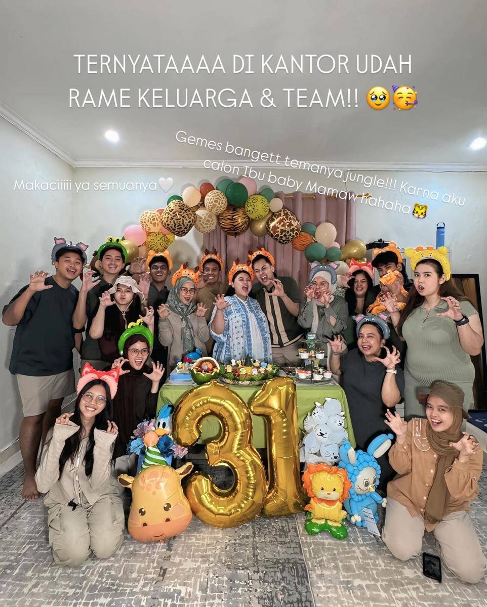 Potret Ultah ke-31 Clarissa Putri