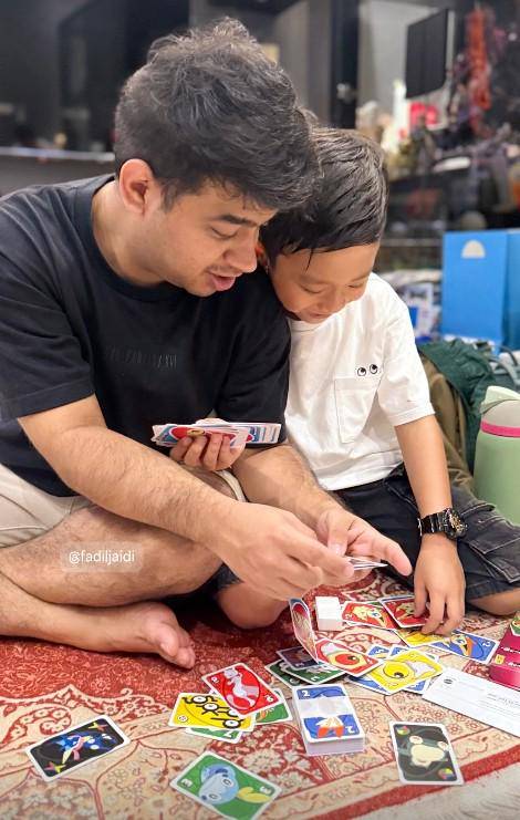 Ueno Family ke Rumah Fadil Jaidi