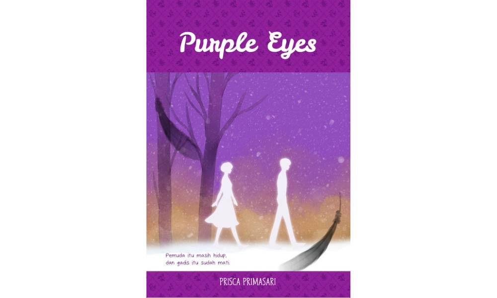 Sampul buku Purple Eyes. (Dok. Goodreads)