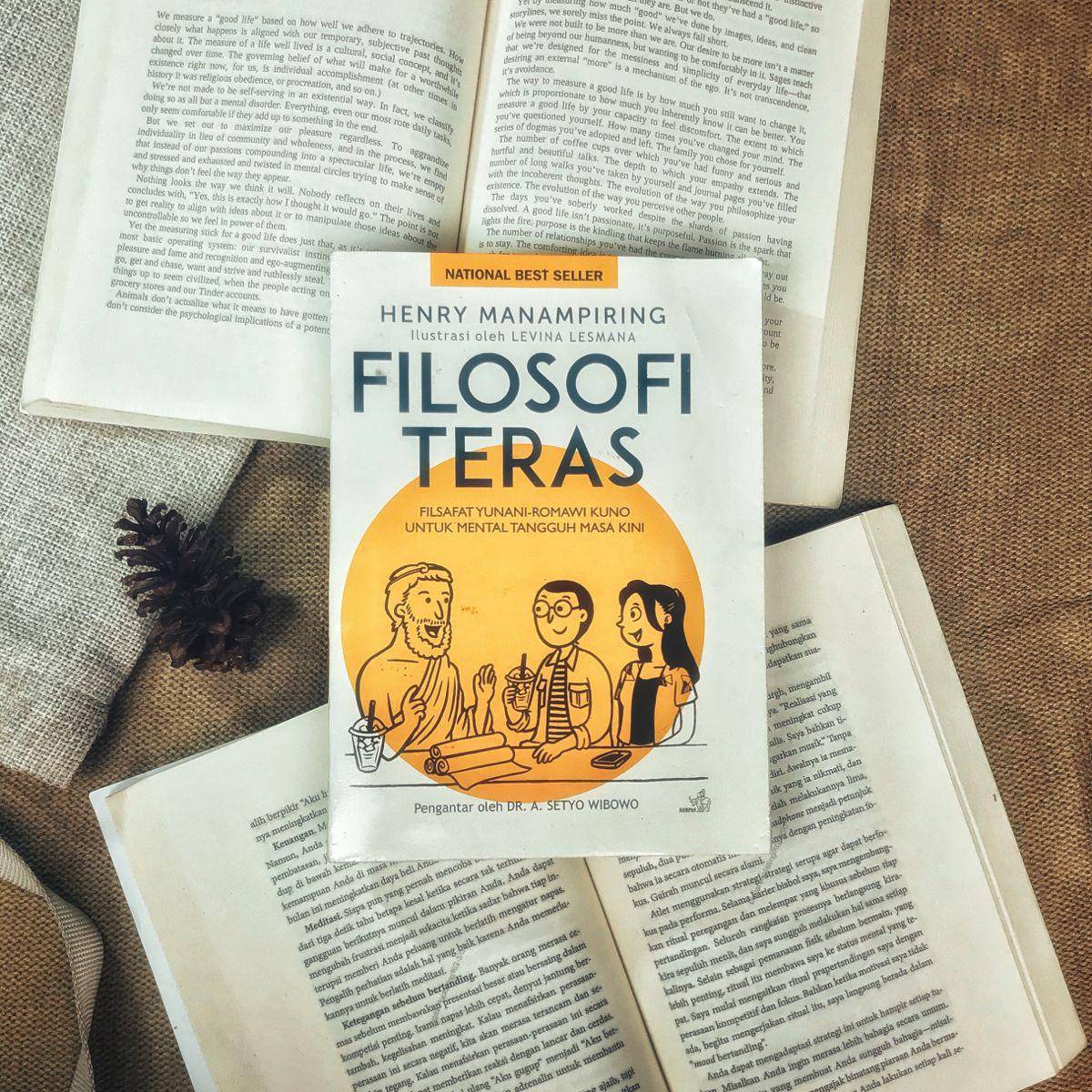 'Filosofi Teras' Karya Henry Manampiring (Pinterest.com/IRAWAN)