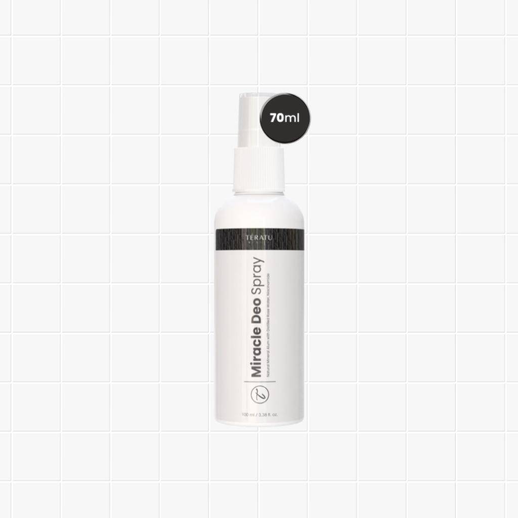 TERATU BEAUTY Miracle Deo Spray Deodorant (shopee.co.id/Teratu Beauty Official Shop)
