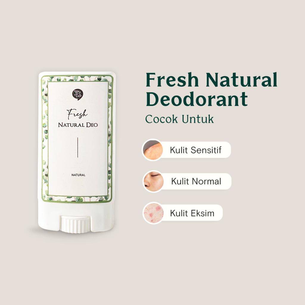 Biotalk Fresh Natural Deo (shopee.co.id/Biotalk Official Shop)