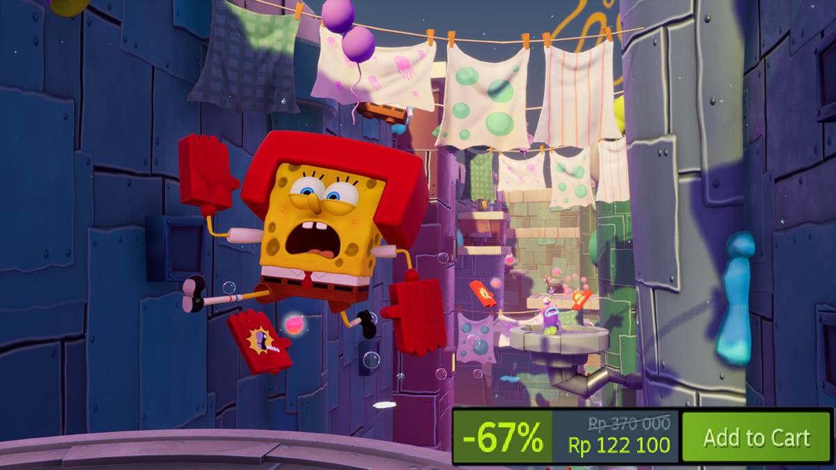 SpongeBob SquarePants: The Cosmic Shake (dok. THQ Nordic/SpongeBob SquarePants: The Cosmic Shake)