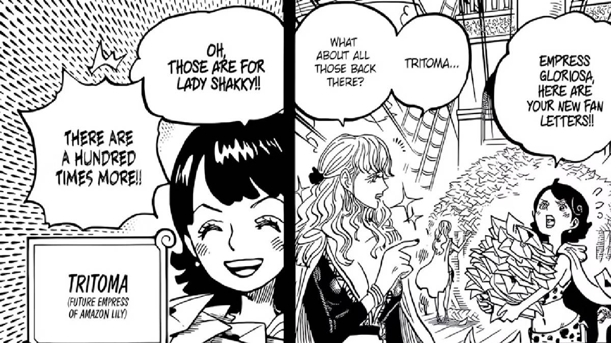 kemunculan pertama Tritoma dalam One Piece