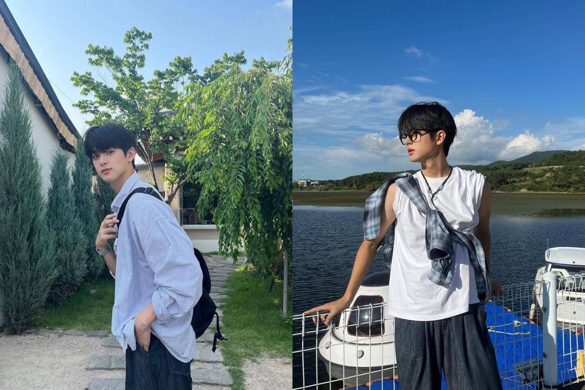outfit kasual ala Kim Min Kyu (instagram.com/kimminkyu_0312)