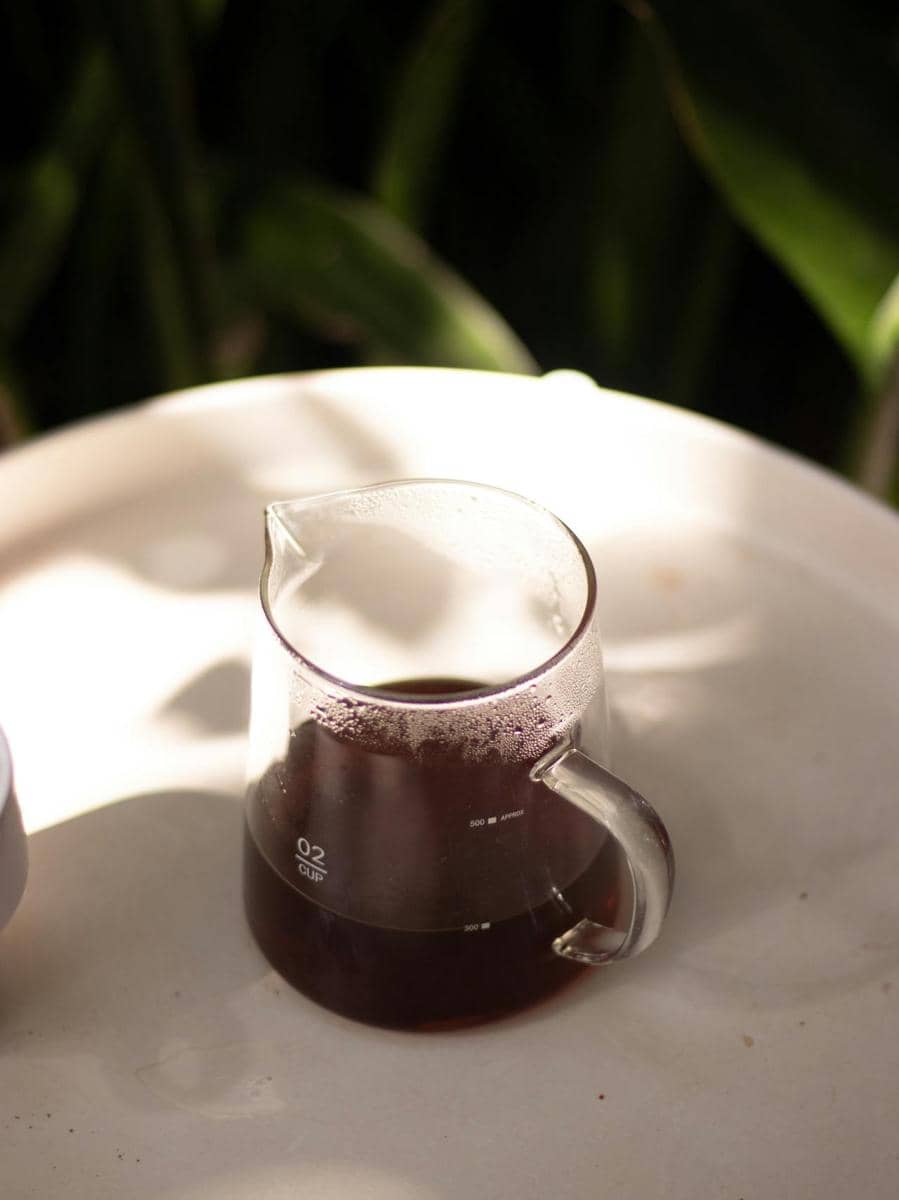 ilustrasi kopi hitam