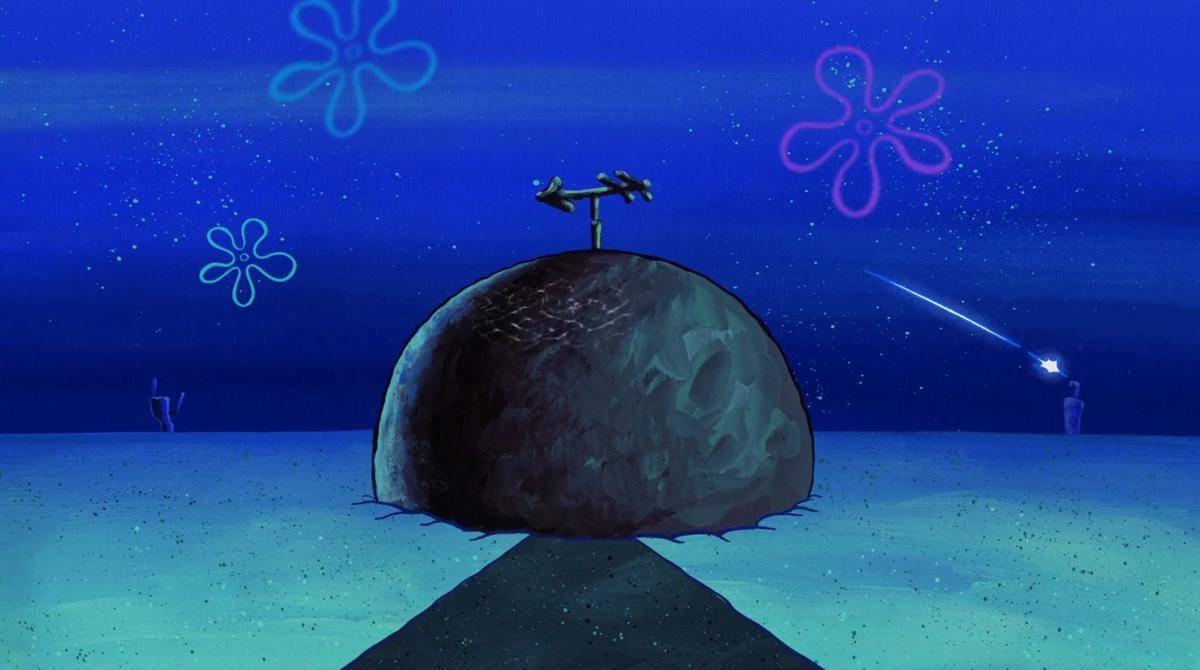 Cuplikan rumah Patrick Star (dok. Nickelodeon/ SpongeBob SquarePants)
