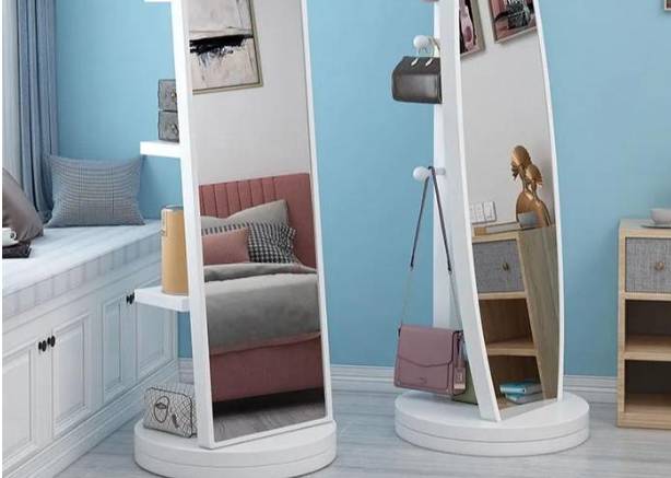 cermin penyimpanan (tokopedia.com/mentari-furniture)
